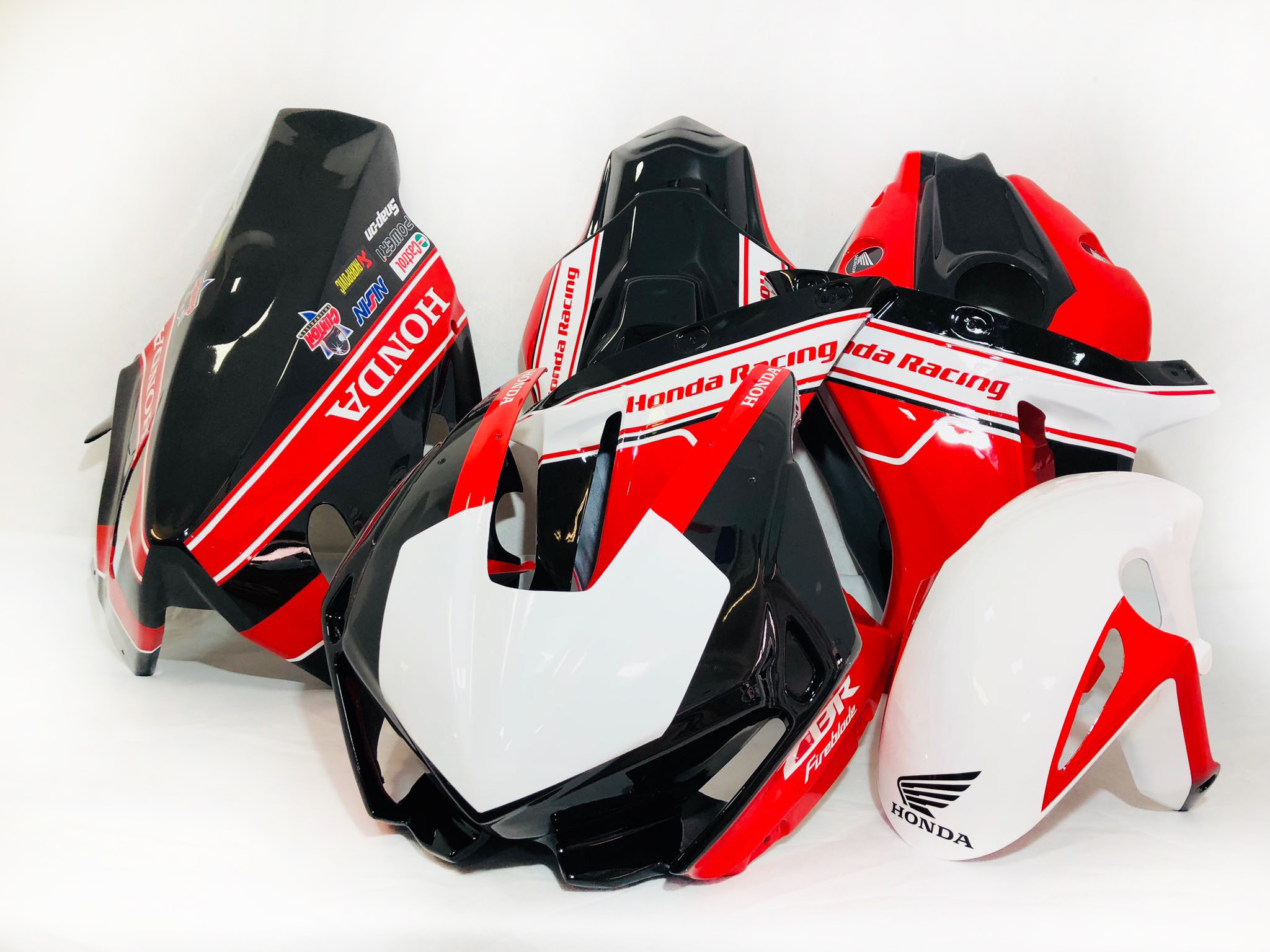 Honda Race Fairings – Custom Painted Design 11