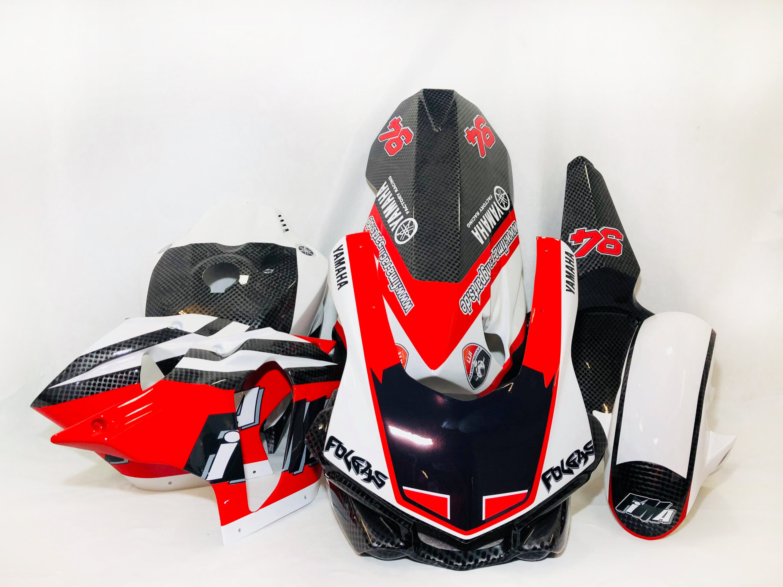 Yamaha Race Fairings – Custom Painted Design 15