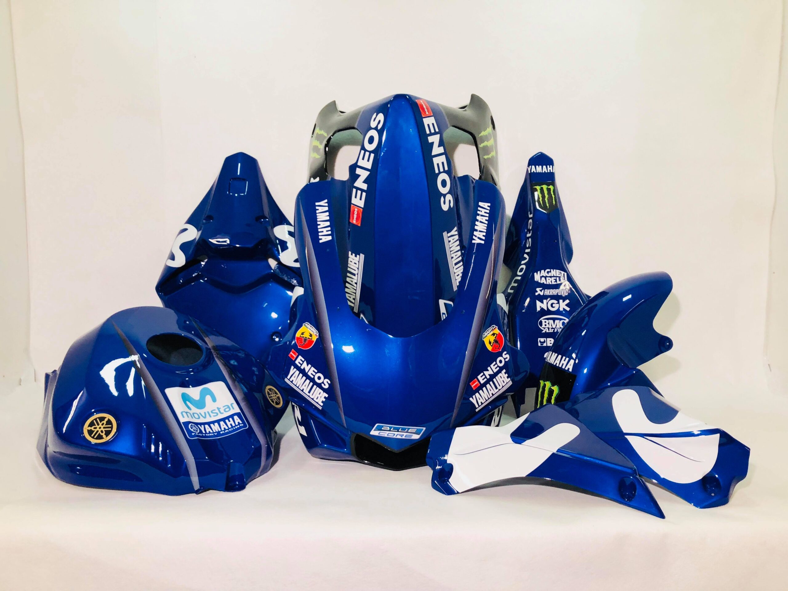 Yamaha Race Fairings – Custom Painted Design 12