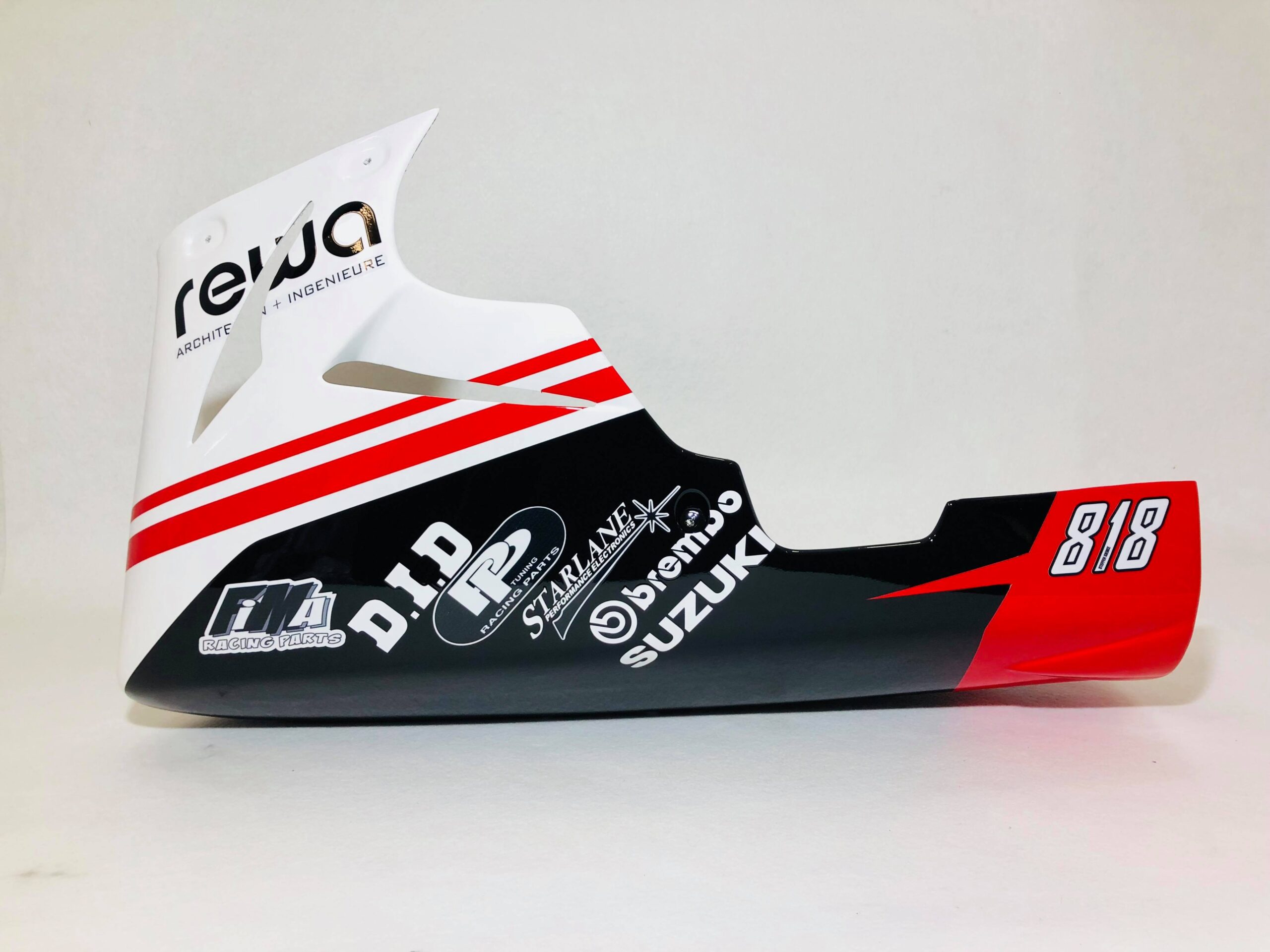 Suzuki Race Fairings – Custom Painted Design 8 - Image 2