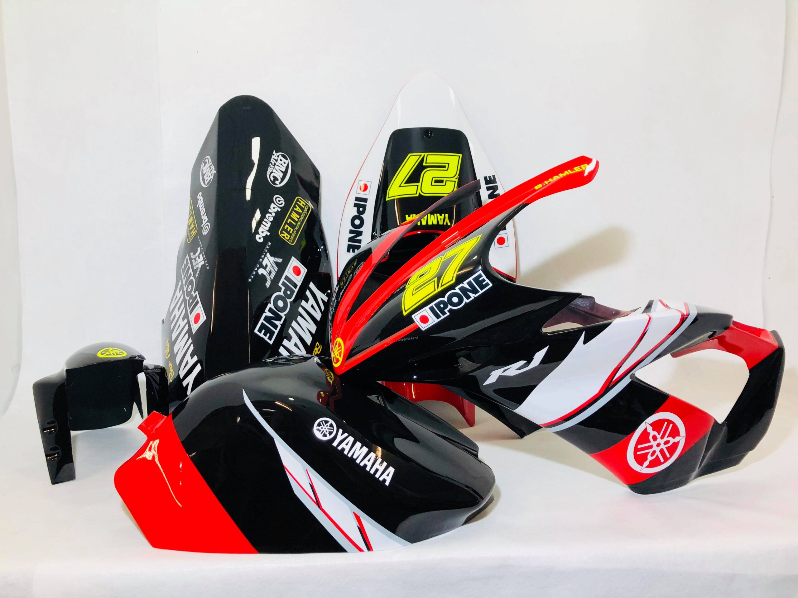 Yamaha Race Fairings – Custom Painted Design 14