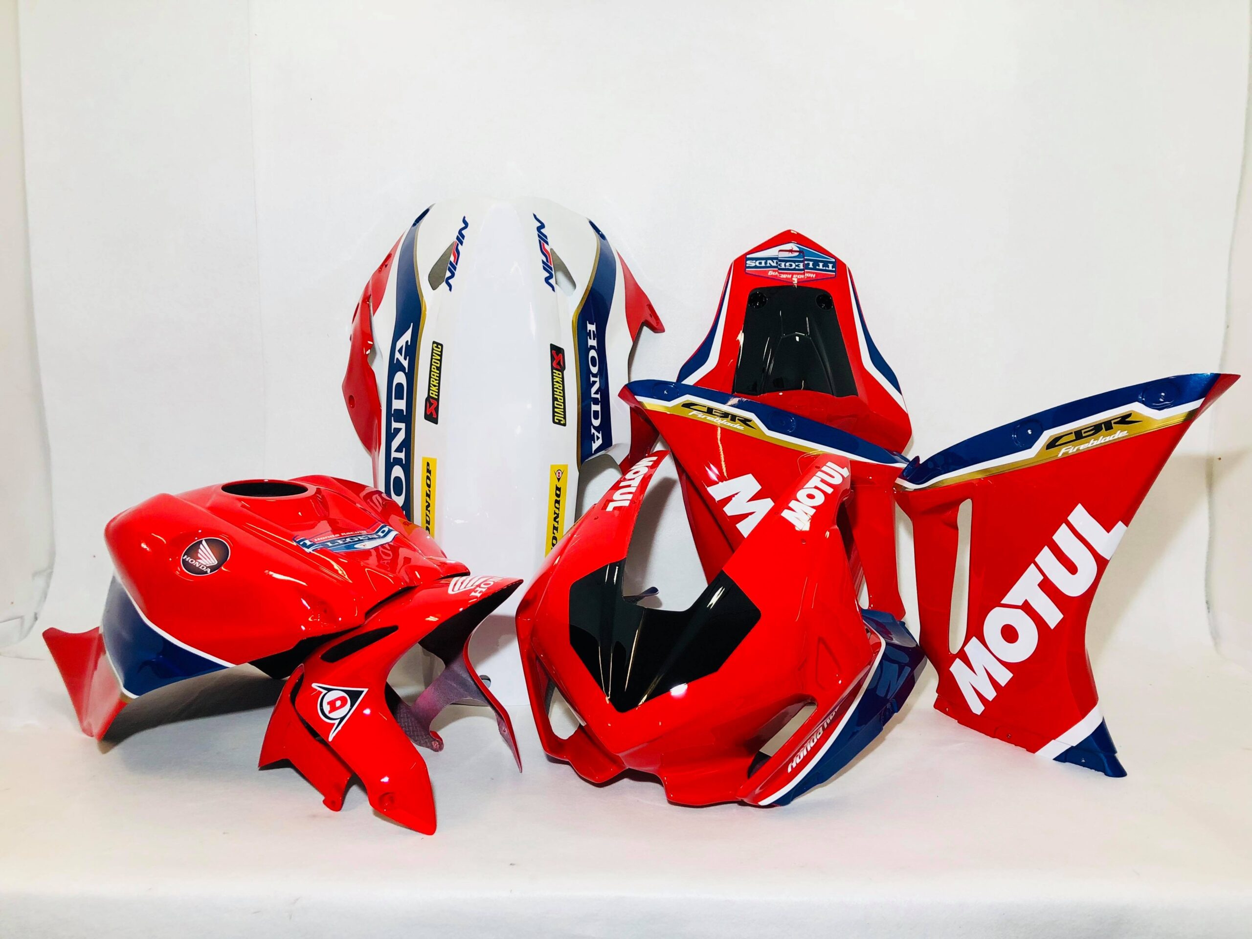 Honda Race Fairings – Custom Painted Design 13