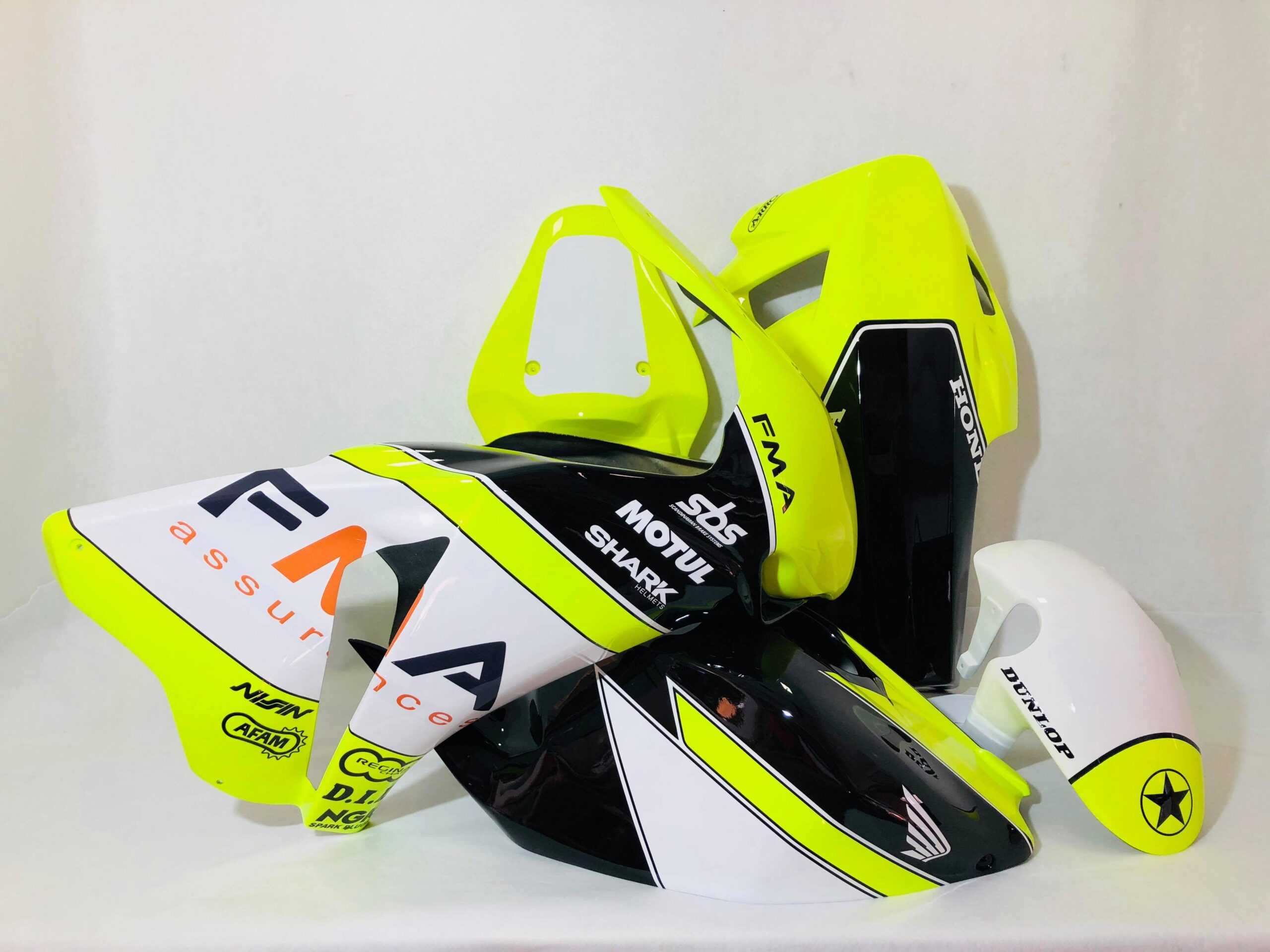 Honda Race Fairings – Custom Painted Design 14