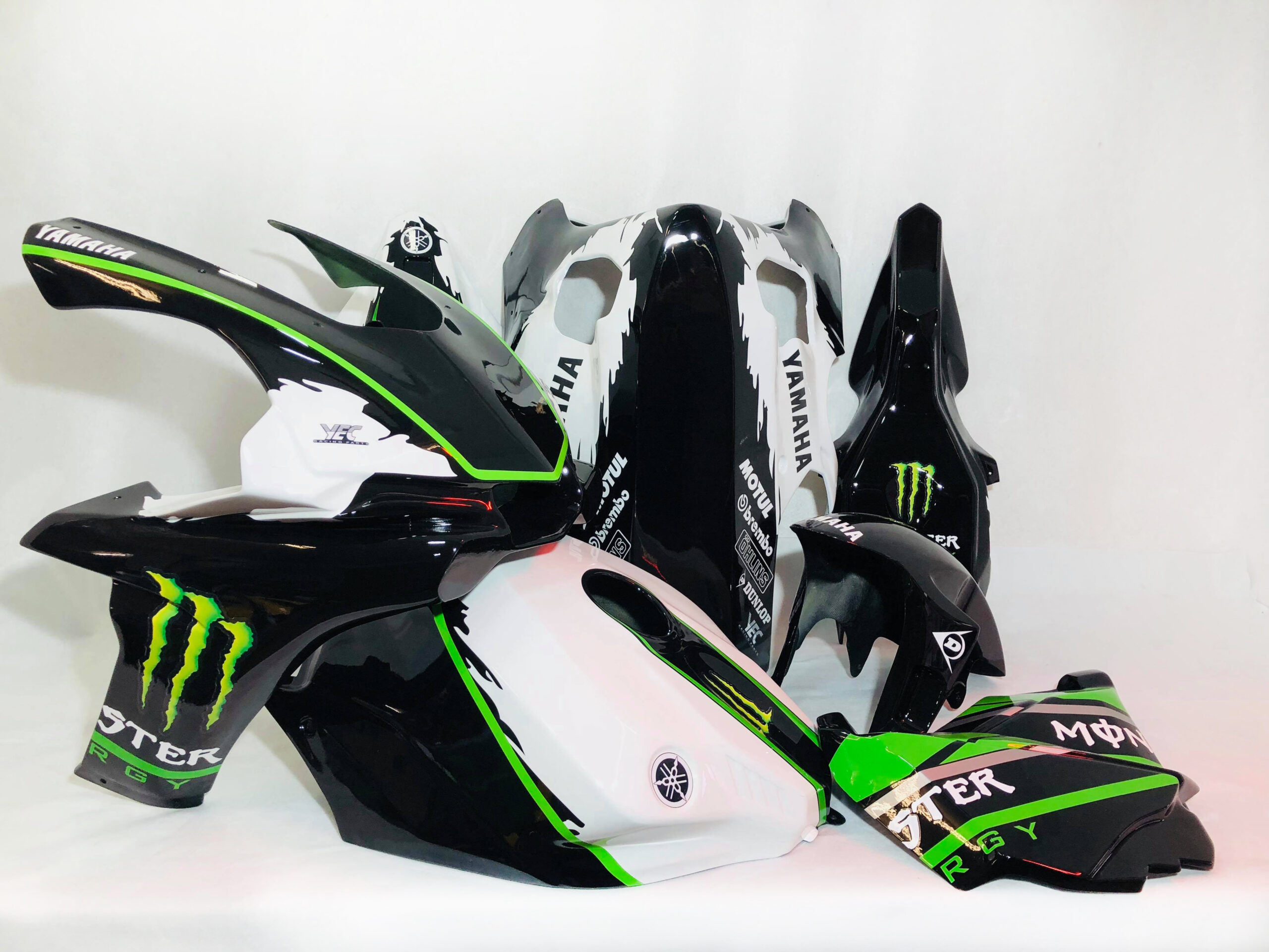 Yamaha Race Fairings – Custom Painted Design 16