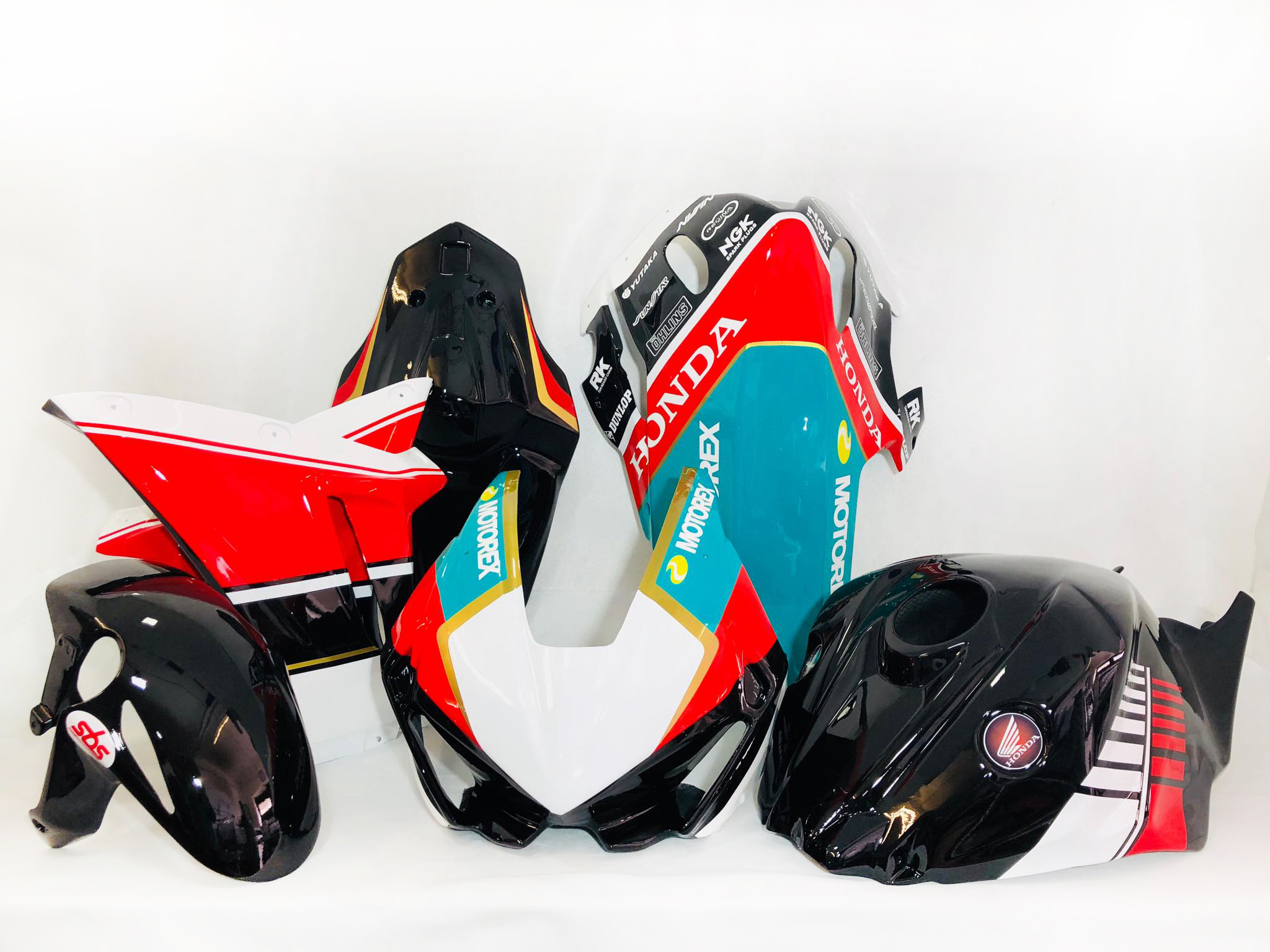Honda Race Fairings – Custom Painted Design 16
