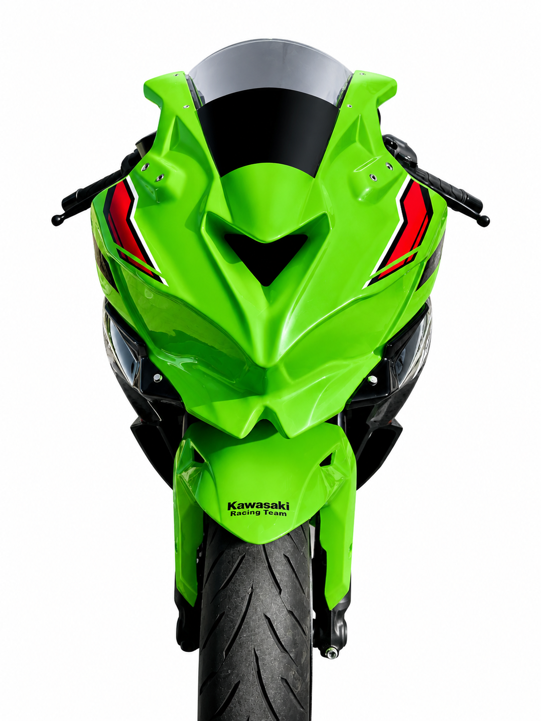 Kawasaki Race Fairings – Custom Painted Design 4 - Image 3