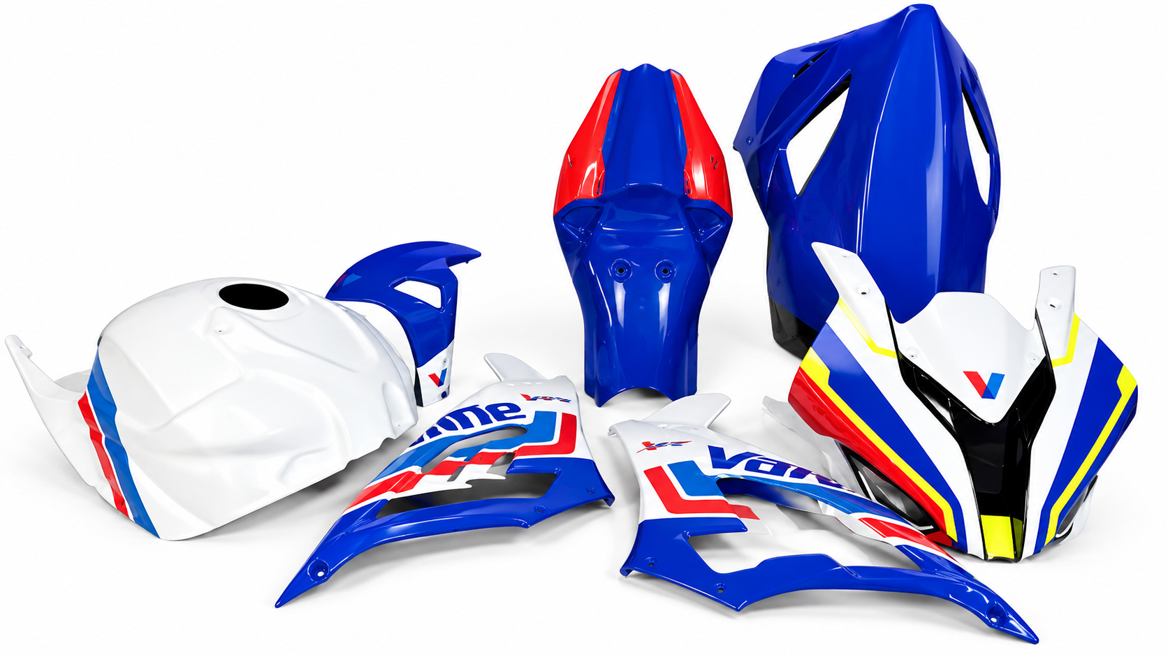 Bmw Race Fairings – Custom Painted Design 10