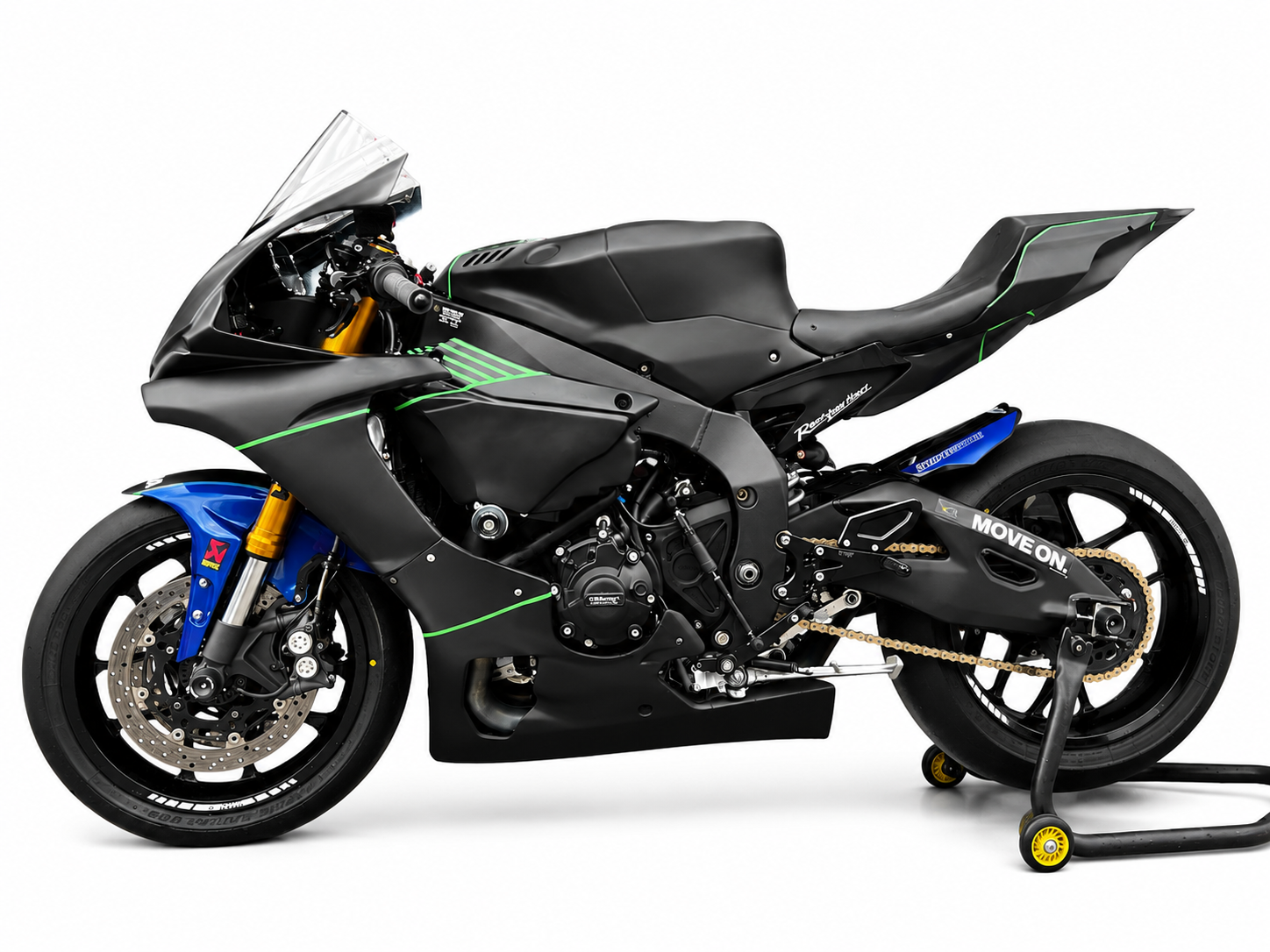 YAMAHA R1 2015 COMPLET NO PAINT RACING FAIRING
