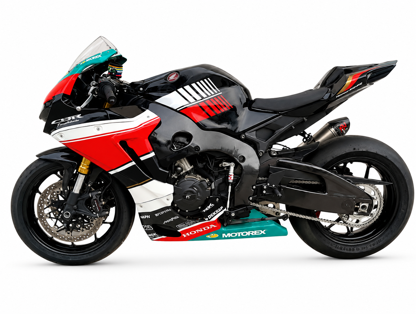 Honda Race Fairings – Custom Painted Design 19 - Image 3