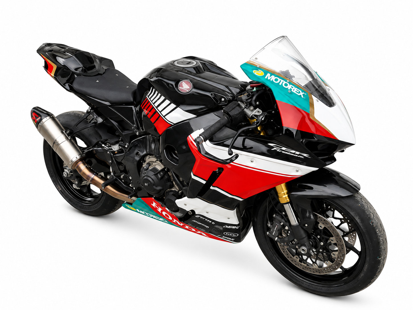 Honda Race Fairings – Custom Painted Design 19