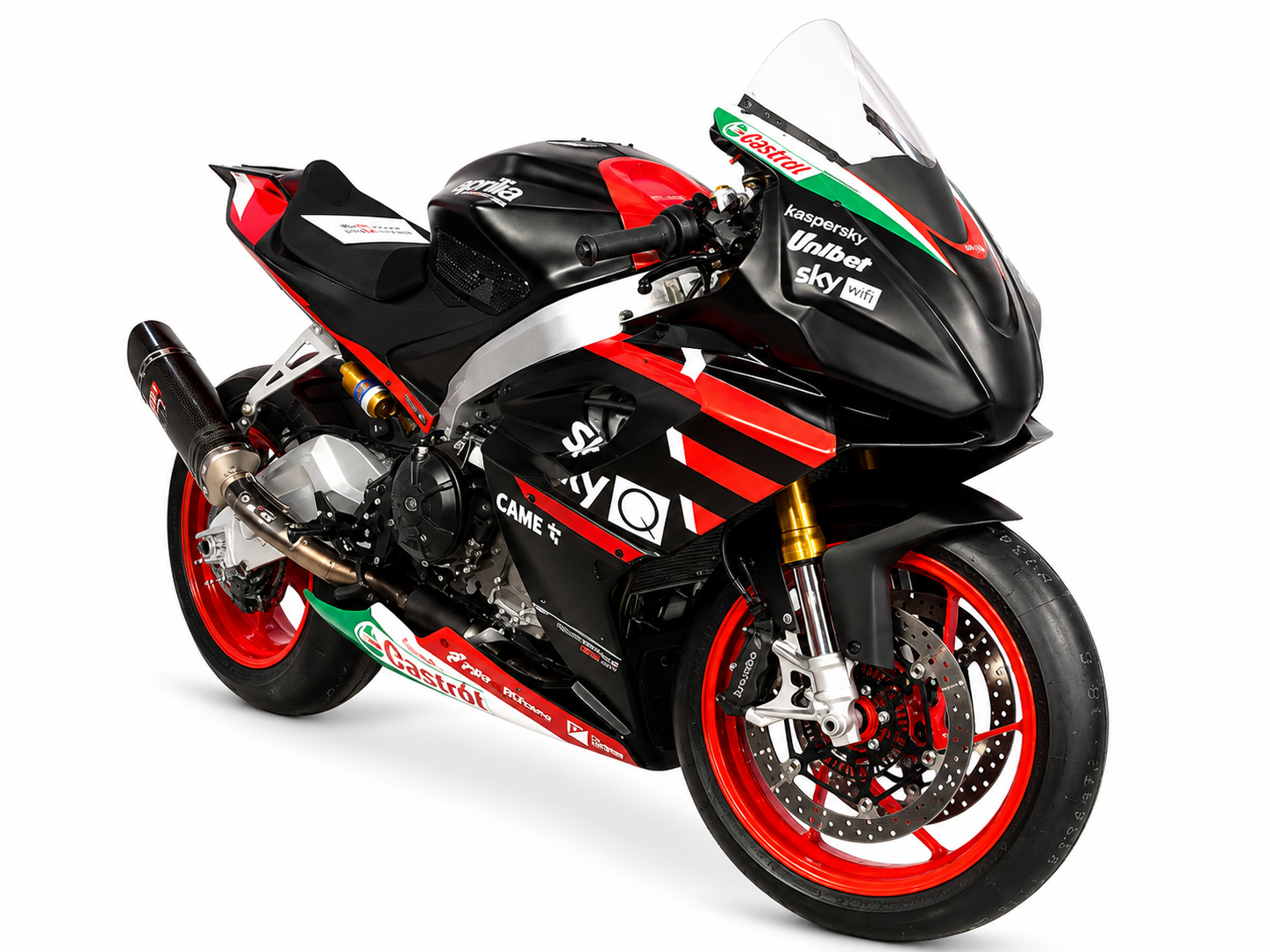 Aprilia Race Fairings – Custom Painted Design 10