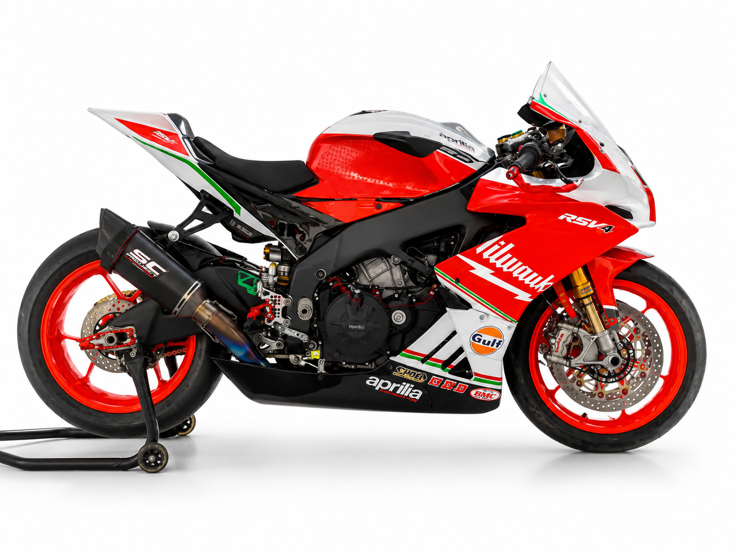 Aprilia Race Fairings – Custom Painted Design 11 - Image 2