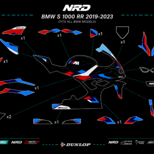 BMW S1000RR – COMPLETE DECAL KIT 2