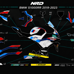 BMW S1000RR – COMPLETE DECAL KIT 3