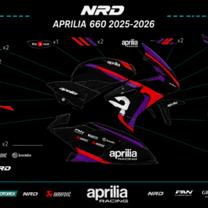 APRILIA RS 660 2025-2026– COMPLETE DECAL KIT 1