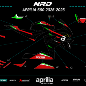 APRILIA RS 660 2025-2026– COMPLETE DECAL KIT 2
