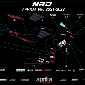APRILIA RS 660 2021-2022– COMPLETE DECAL KIT 4