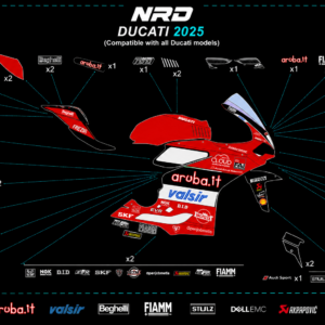 DUCATI V4 - COMPLETE DECAL KIT 2