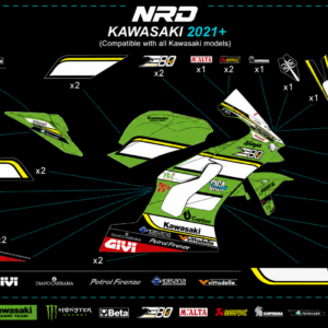 KAWSAKI ZX-10R - COMPLETE DECAL KIT 1
