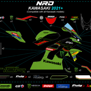 KAWSAKI ZX-10R - COMPLETE DECAL KIT 2