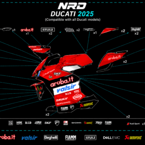 DUCATI V4 - COMPLETE DECAL KIT 3