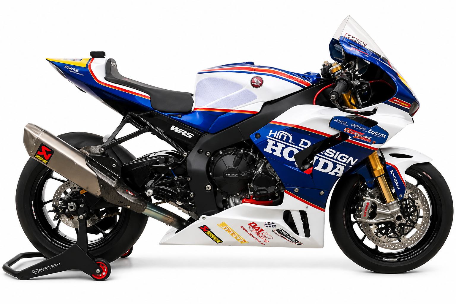 Honda Race Fairings – Custom Painted Design 7 - Image 2