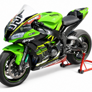 Kawasaki Race Fairings – Custom Painted Design 3