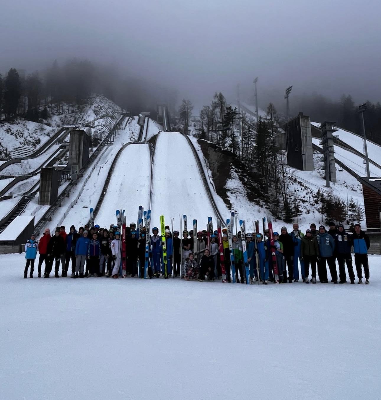 Ski jumping training